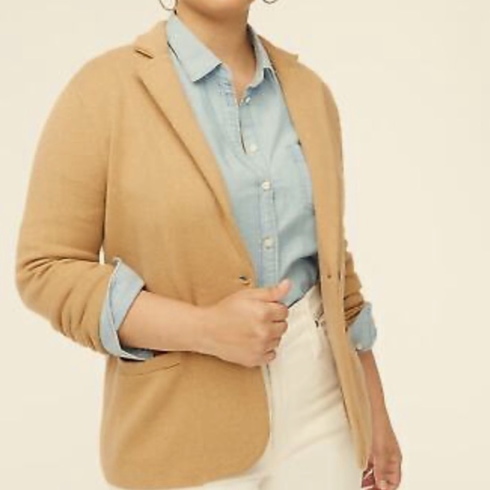 J. Crew Tan Blazer